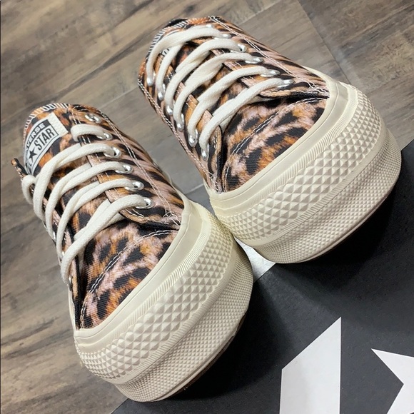 CONVERSE CTAS LIFT OX PLATFORM Egret/Black/Egret - Picture 8 of 16